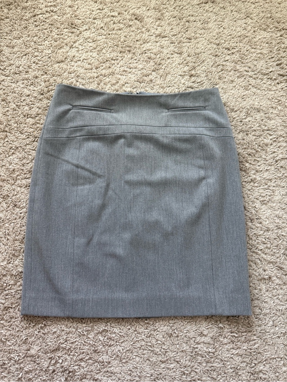 Express Classic Grey Pencil Skirt - Professional Women's Skirt Size 2